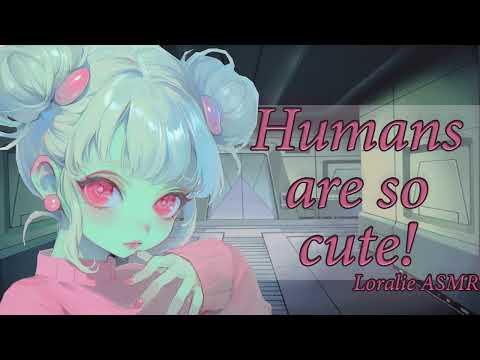 ASMR Shy Alien Examines You F4A