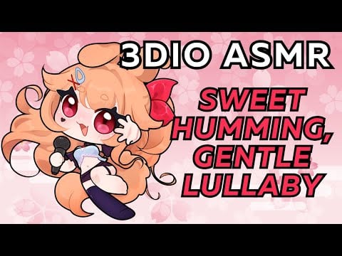 【ASMR】💗 your loyal puppy gf tucks you in~ ♡ sweet humming and gentle lullaby 🎵