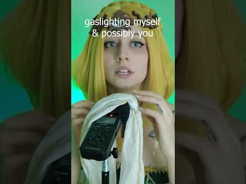 ASMR 💗 is it working??? #asmr #cosplayasmr #funnyasmr #chaoticasmr