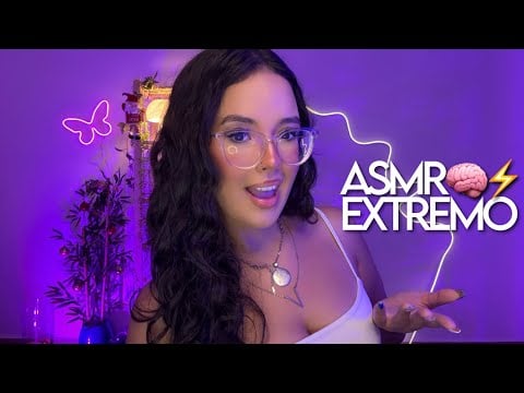 ASMR: GATILHOS EXTREMOS QUE VÃO REALMENTE DERRETER SEU CÉREBRO 🧠⚡️scratching, sons de b0ca, tapping