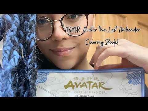 ASMR | Color with Me: Relaxing Avatar the Last Airbender Experience