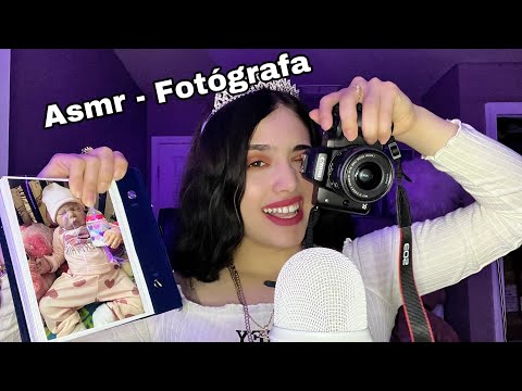 ASMR- ROLE PLAY DE FOTOGRAFA / FOTAGRAFEO A TU BEBÉ RECIÉN NACIDO  / SONIDOS DE BOCA /  DORMIR RELAX