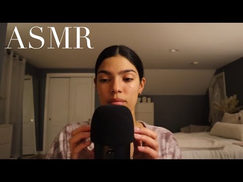 ASMR mic sounds with a lot of whispering (HIGH GAIN)