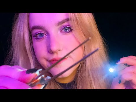 ASMR | Fixing you [Measuring, Gloves & Lights]