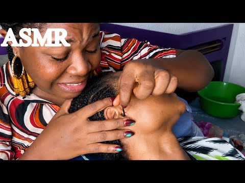 ASMR✨She Relaxed So Fast… | Bobby Pin Ear Cleaning 