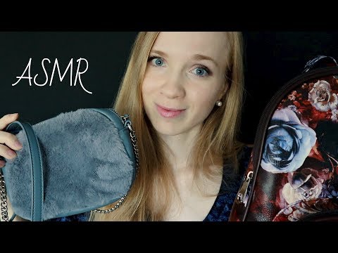 Мурашечный АСМР Магазин СУМОК👜Тихий голос и Звуки Кожи, Ткани. Tingly ASMR Bags Shop👜 Soft Spoken