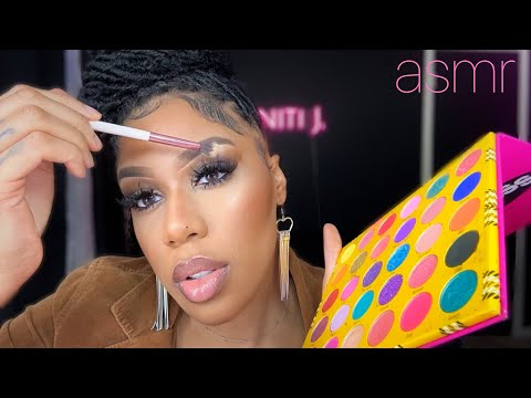 ASMR | Doing My Makeup (Full Face Application)