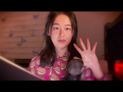 ASMR 👋🏻 inaudible whisper reading to you