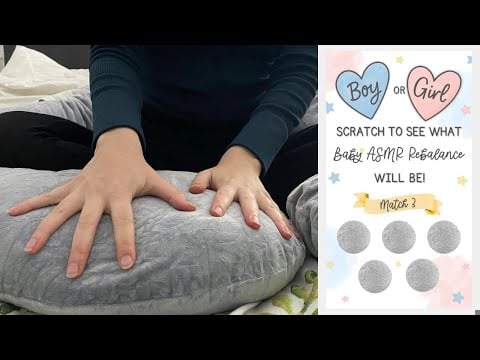 Interactive Gender Reveal ASMR 🎉 | Soft Spoken | Fabric Scratching Sounds | Deep Thoughts