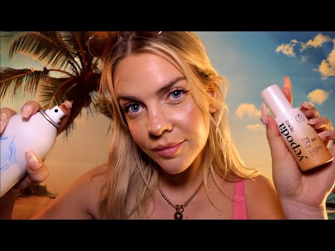 ASMR RP | attention personelle à la plage 🐚 (bruit de vagues)