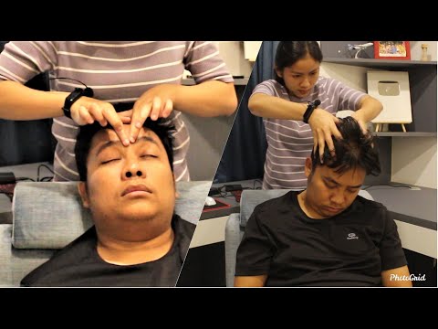 ASMR Relaxing Emily Massage ! Head and Neck Massage