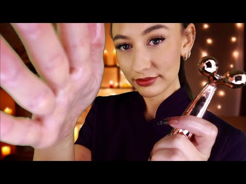 ASMR Winter Spa Treatment Roleplay | Facial, Scalp Massage & Full Body Oil Massage