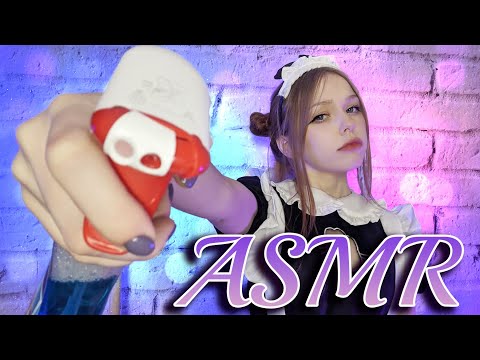 АСМР Почищу тебя .｡ｏ♡✧˖° ASMR clean your face .｡ｏ♡✧˖°