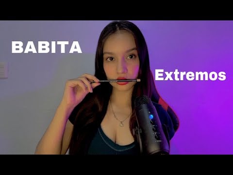 ASMR/ Sonidos de babita - Extremos👅👄 / Asmr LRM