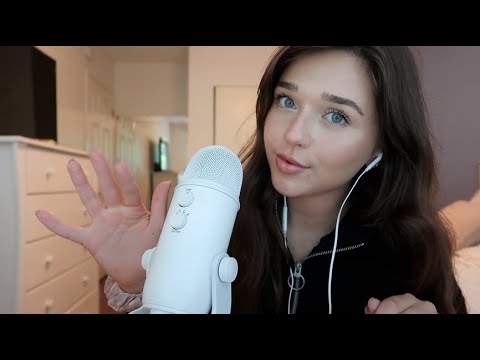 ASMR - Tongue Clicking and Finger Fluttering