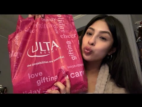 lofi asmr // ulta haul 🩷(tapping, tingly whispers, mouth sounds)