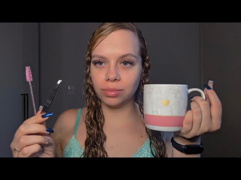 ASMR: TE ARRUMANDO PARA DORMIR UM SONO PROFUNDO| vídeo para dormir rápido e relaxar