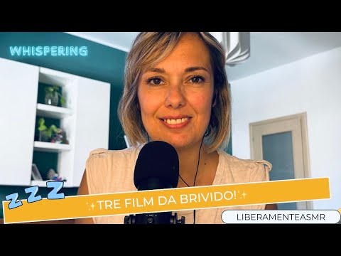 Asmr ita Whispering ✨Tre film che non puoi perderti!✨