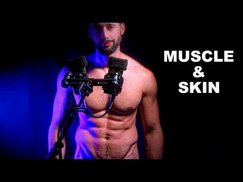ASMR SIN CAMISETA Sonidos Corporales y Respiración en mi Pecho 💤 Susurros para Dormir