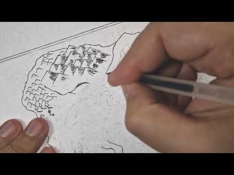 [REQUEST] Paper Map Drawing With Inaudible / Unintelligible Whispering ASMR