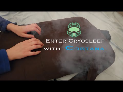 [ASMR Roleplay] Cortana Prepares You for Cryosleep 🌌💆‍♂️