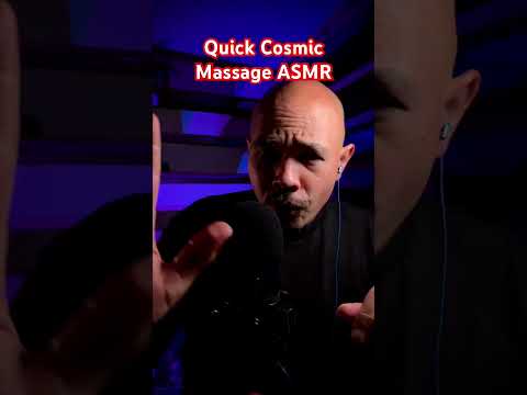 Cosmic Massage ASMR #asmrhandsounds #asmrhandmovements #asmrreiki #maleasmr