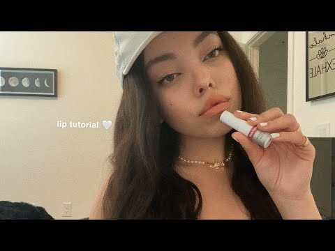 ASMR//MY LIP TUTORIAL ♡