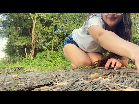 Asmr ~ Fast & Aggressive Outside Floor Tapping 🌳