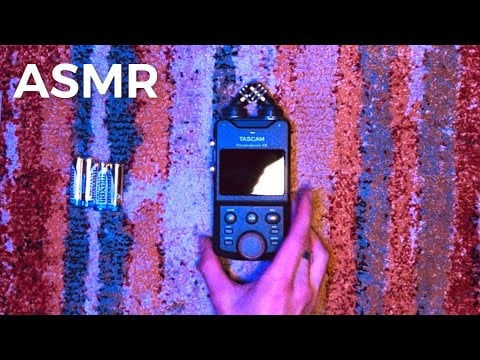 ASMR Unboxing New Microphone - TASCAM X6
