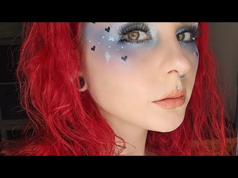 ASMR-ish Medusa Hair Dye in Fang (lots of giggles, sorry!!)