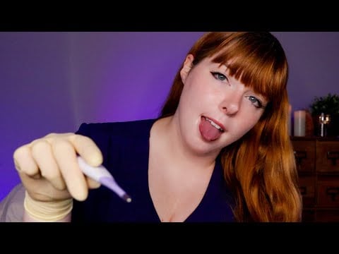 ASMR | Your OBSESSED Night Nurse Won’t Stop “Checking” On You (flirty medical exam RP)