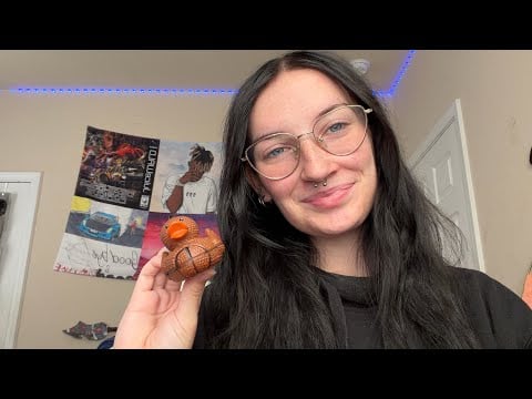 ASMR triggers so you can tingle (tapping, scratching, brushing) no talking besides intro