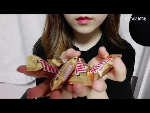 ASMR Twix 트윅스 초콜렛 ! 이팅사운드 노토킹 먹방 No Talking Eating sounds mukbang