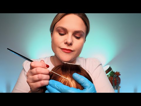 ASMR Scalp Check For Relaxation