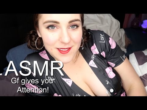 Girlfriend Kisses your Neck, relaxing and pampering you *I love you*