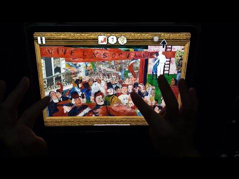 😴ipad ASMR 💗 Let's play - Please touch the artwork 2 - Chinese - Whisper - Click#asmr #whisper