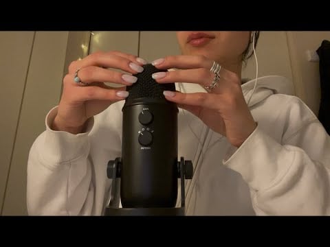 ASMR MIC SCRATCHING & TRACING ⭐️ 