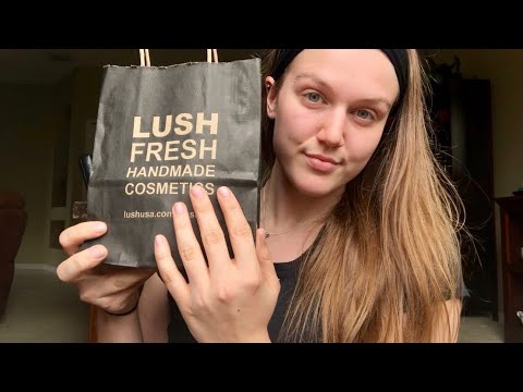 ASMR SMALL LUSH HAUL + UPDATE