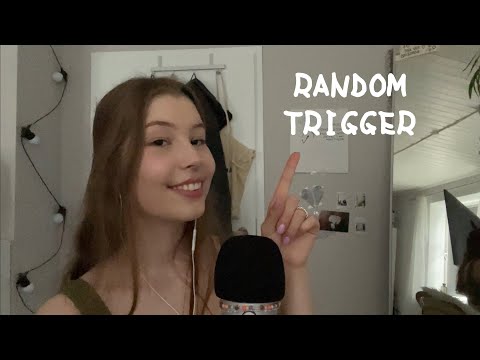 ASMR your favorite triggers ✧ RANDOM TRIGGER ✧ (german/deutsch) | emily asmr