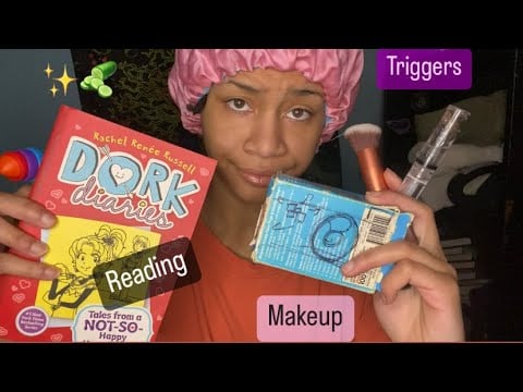 ASMR - Makeup, Reading p2, Random (Kim)