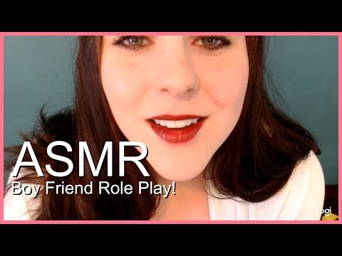 ASMR- Boyfriend Role Play- soft whispers