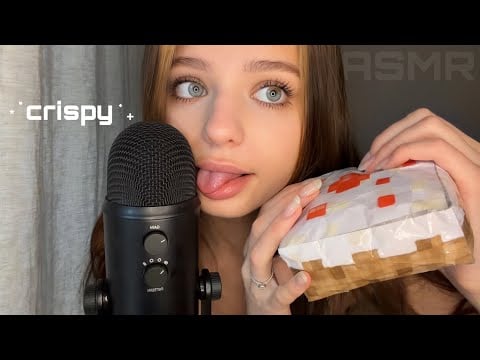 ASMR˖✧ Paper Squishy Sounds That Scratch Your Brain + mouth sounds
