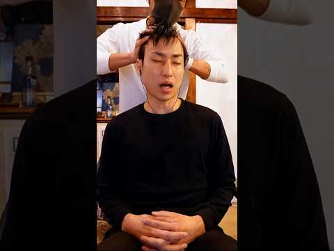 Head massage to relieve stress #asmr #shorts