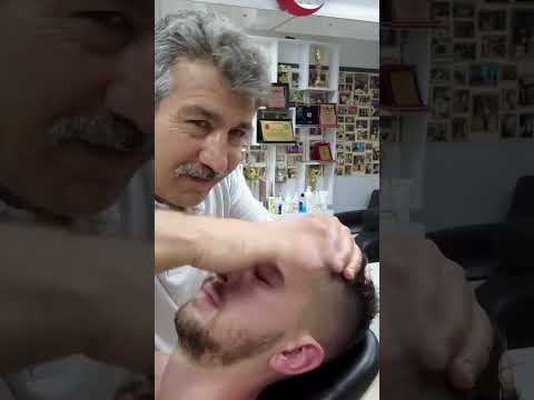 #asmr #massage #sleeprelief #massagetherapy #turkishbarber #barber #relaxingmassage #shorts