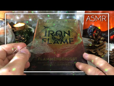 ASMR Iron Flame Unboxing 📚🔥 Farbschnitt (German/Deutsch)