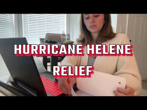 ASMR Roleplay: Hurricane Helene Relief Center