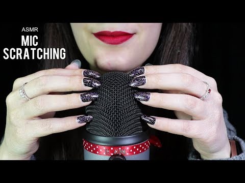 ASMR BLUE YETI MIC SCRATCHING. |No talking|