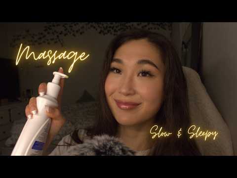 ASMR Massage, Pampering, with Rain Sounds