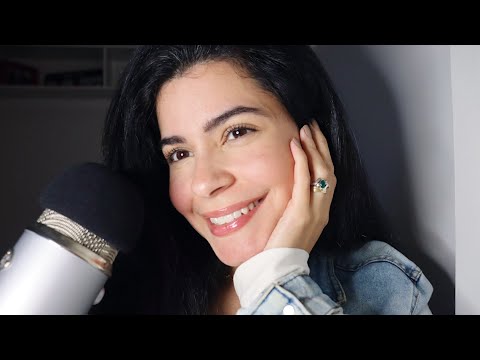 ASMR CONTANDO UMA NOVIDADE