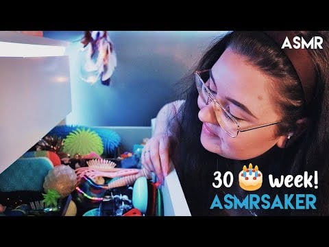ASMR i MINA ASMRLÅDOR 🎁 Show & Tell (behind the scenes tingles)